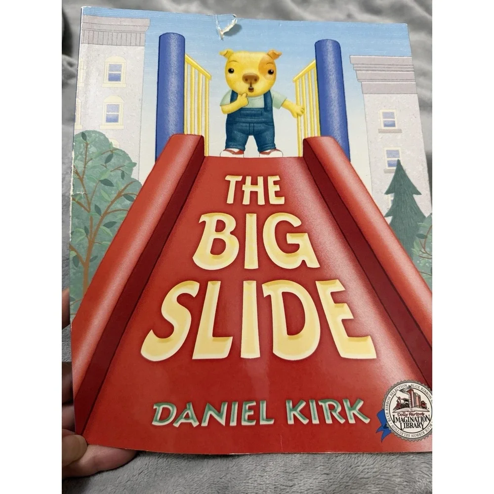 The Big Slide Daniel  Kirk Paperback Illustrated Children's Book Imagination Lib
